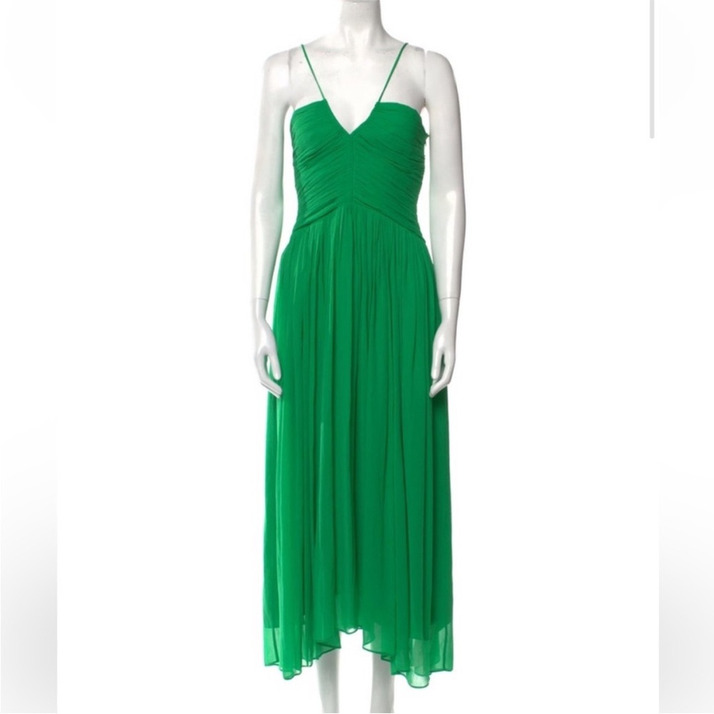 A.L.C. Verde Green Rumi Midi Dress, size 6